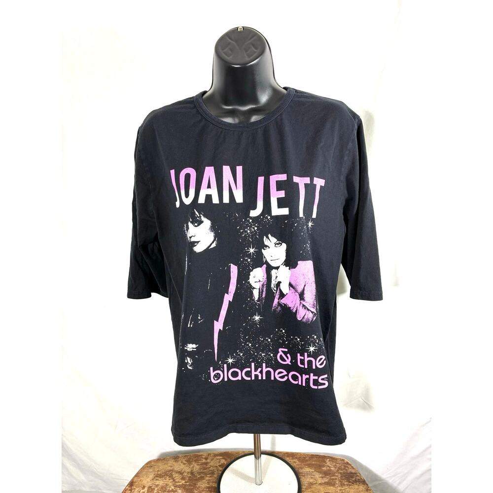 Joan Jett Blackhearts Graphic Band Tee
